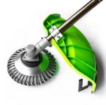 Professional Knotted 200mm sweeper Weed brush for grass trimmer