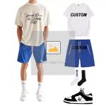High Quality Men′s Shorts Custom Logo Mens Shorts Casual Hip Hop Streetwear