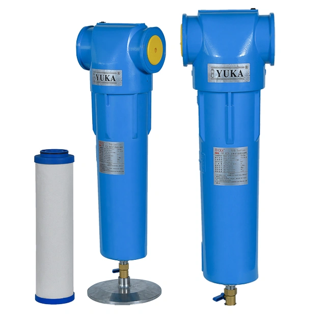 Installation method of compressed air filter