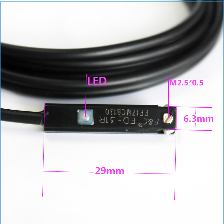 12-24VDC 2 Wires Electric Magnetic Switch Sensor For Cylinder