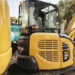28.5 KW 5 Ton Mini Used Komatsu PC55 Excavator with Thumb from Japan in Good