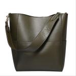 Pure Leather Handbag Bucket Bags for Women Hot Sale Cowhide Single Shoulder Bag