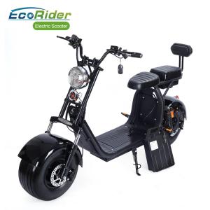 Wholesale 1000 W 2 Wheel Electric Scooter 12Ah 20Ah Double Rechargeable Battery 40km/h from china suppliers