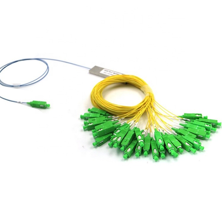 900um Loose Tube FTTH 1x32 PLC Fiber Optic Splitter