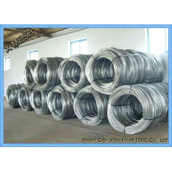 Bto-22 Cbt-65 Spiral Stainless Steel Concertina Wire Galvanized Steel PVC Coated Security For Mesh Fence