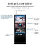 42" - 65" Commercial Floor Standing Touch Screen Kiosk For Shopping Mall
