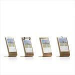 Desk Wooden Calendar Stand 6inch 7inch 8inch Calendar Wood Stand