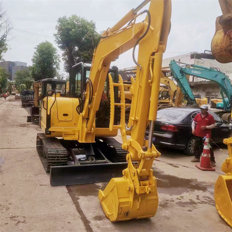 Operating Weight 5000 KG 5 Ton Japan Mini Excavator Komatsu PC 56U with 50 KW Power