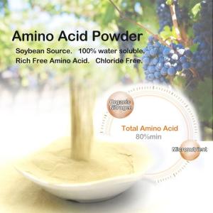 Wholesale 100% Water Soluble Free Amino Acids Organic Fertilizer For Hydroponic Cultivation from china suppliers