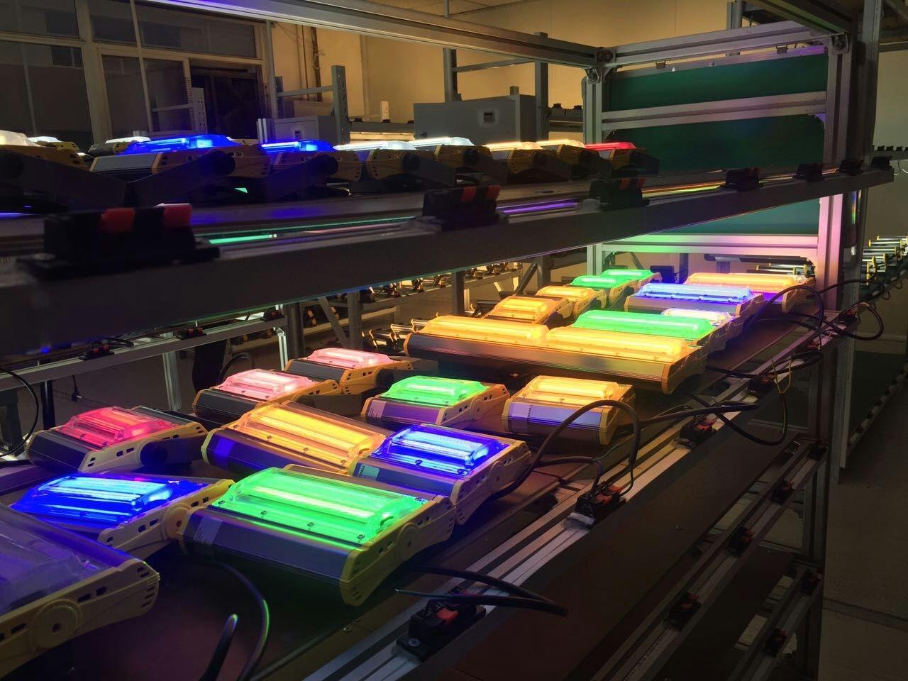 high power Red green green blue yellow 80W led cob flood light led Tunnel lamp120-140LM/W with Bridgelux AC85-265V