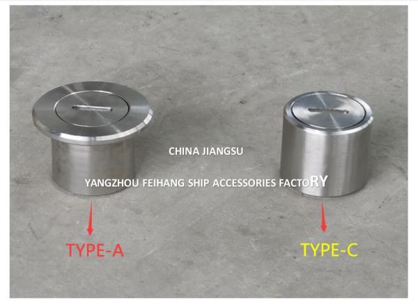 DN40-DN150 Cast Steel Sounding Tubes Pipe Head For Ballast Tank Butt Welding