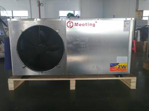 Wholesale Free Standing Intelligent Controller Air To Water Heat Pump With Stainless Steel Shell from china suppliers