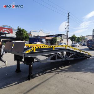 Wholesale 20000kg Power Ramp Dock Leveler 10m Unloading Loading Yard Ramp from china suppliers