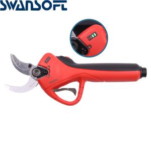 Wholesale Swansoft Pantalla LED de litio Batería Cizalla diámetro 40MM Tijeras de podar eléctricas Tijeras Electric Pruner from china suppliers