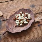 Non Irritation Wooden Dinnerware Set Small Wooden Platter