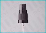 Black Fine Mist Sprayers For Face Toner , 18/415 Cosmetic Mist Sprayers