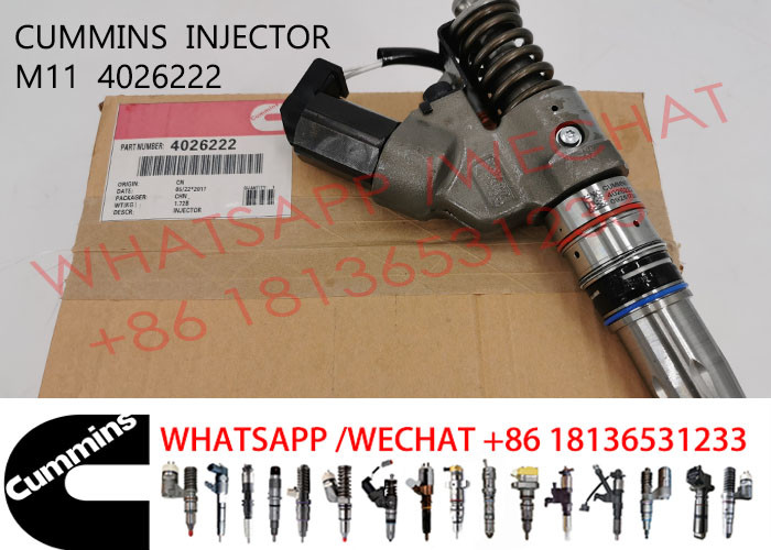 4026222 Common Rail M11 Diesel Engine Fuel Injector 4903319 4062851 3411845 3411754 3411756 3087772