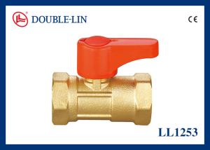 Wholesale Female X Female 25 Bar Brass Mini Ball Valve With Brass Color from china suppliers