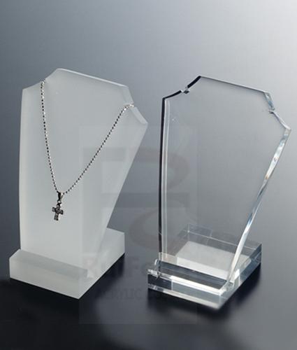 Acrylic glass ornament display rack, ornaments display cabinet, necklace display