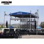 Outdoor Concert Stage Aluminum Truss System Silver Color