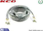 FC 3mm Outdoor Fiber Optic Patch Cable , 6 Core Multimode Fiber Optic Cable