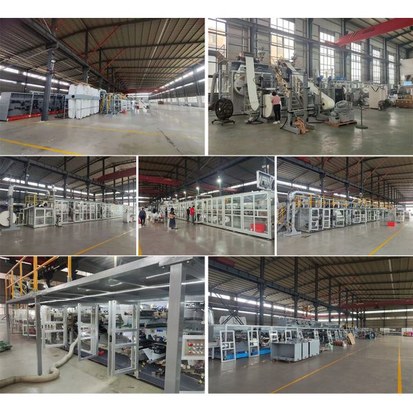 High Efficiency Full Servo Menstrual Panties Making Machine with Oversea Training
