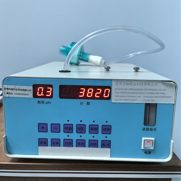Heat And Moisture Exchange HMEF Capacity Filtration Efficiency Tester With High Accuracy And Power Supply AC 220V/50Hz