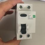 Good quality EZ9R14225 Easy9 25A 10mA 6ka 2pole RCCB