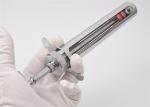 Copper 20ml Veterinary Metal Syringe 9.5cm Luer Lock Metal