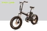 500W 20 Inch Fat Tire Folding Electric Bike 32km/H