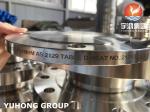 A182 F316L Stainless Steel Blind Flange , Used In Pressure Piping Systems , B16