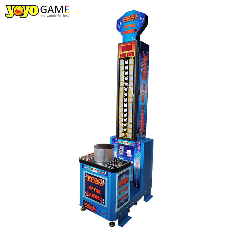 Coin Operated Game MachineMost Attractive King Of Hammer Hitting Game Machine Coin Amusement Game Machine For Sale Coin