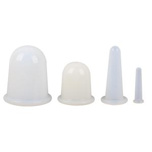 Wholesale Custom Logo 4 In 1 Silicone Facial Massage Cups Face Lifting Mini Anti Aging Therapy from china suppliers