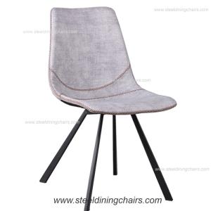 Wholesale BIFMA 82CM Side Backrest Stainless Steel Dining Chairs from china suppliers