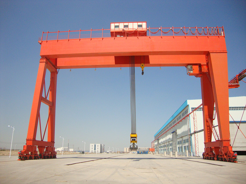 Load And Unload Girder Bridge Double Gantry Crane For Warehouse