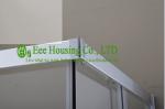 Shower room Aluminum Frame Square Sliding Shower Cabin Interior Glass Doors