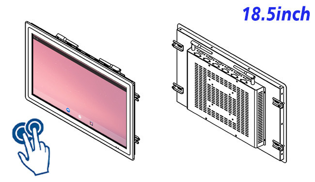 18.5-Inch Android Touch Panel for Logistics Solutions and Smart Retail Kiosks