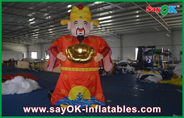 Festival celebration inflatable god of wealth events advertising inflatable