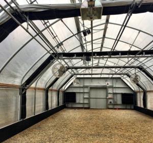 Wholesale 30x100ft Single Span Greenhouse Light Deprivation System Blackout Greenhouse For Medical Plants Commercial from china suppliers