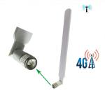 Indoor Rubber Dipole Antenna for 4G LTE 3G GSM UMTS with SMA Male