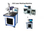 Printing Bar Code CO2 Laser Engraving Machine With High Accuracy / Speed , Laser