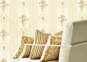 Wholesale Flowers Design Low Price Wallpaperwall For Home Decoration , Embossed Surface from china suppliers