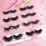5D 25mm Natural Looking Strip Lashes Dramatic Waterproof Soft Cotton Band