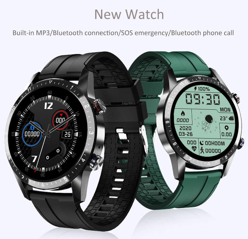 Large Memory Bluetooth IOT Devices Smart Watch Built In MP3 Iphone Compatible
