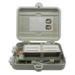 Outdoor Waterproof 24 Core Fiber Optic Termination Box For FTTH