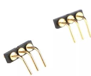 Wholesale CE Bended Spring Loaded Pogo Pin Connector Right Angle SUS304 from china suppliers