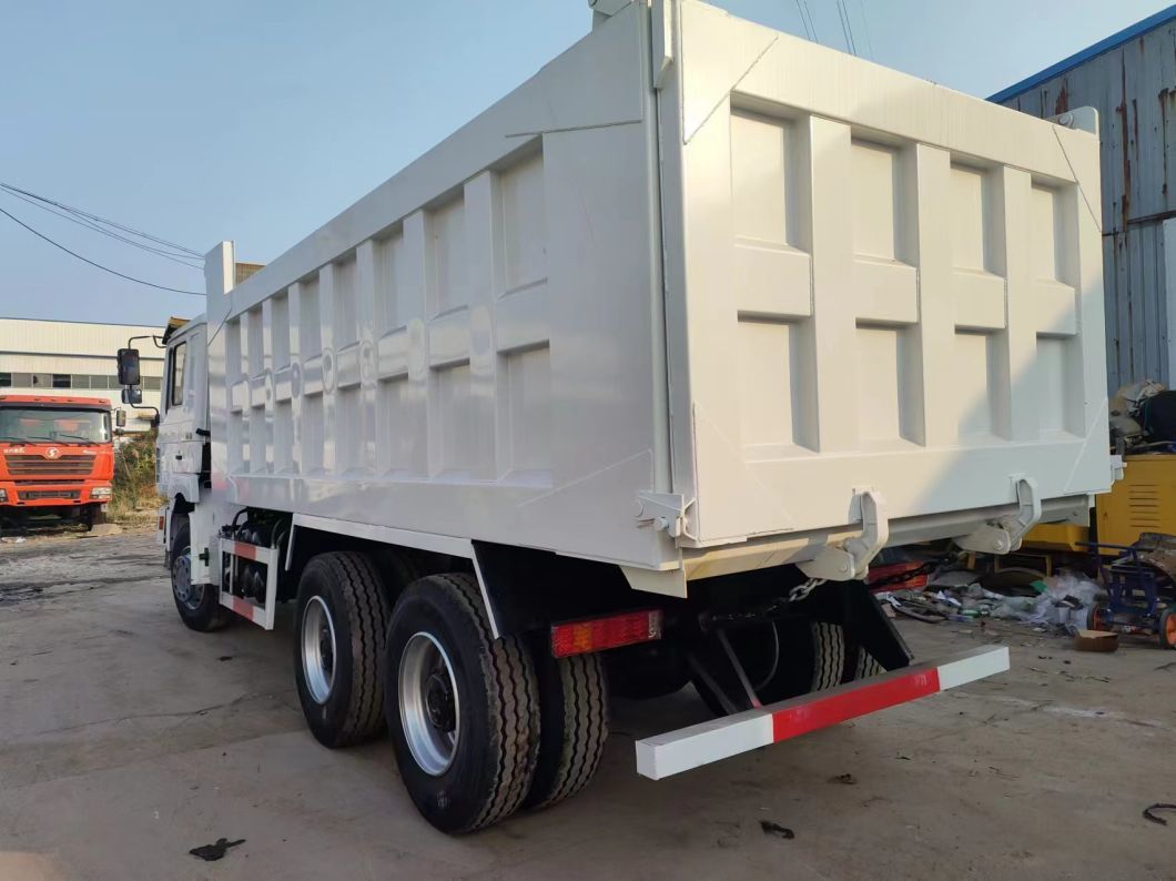Shacman White F3000 Dump Truck Tipper Truck Hot Sale