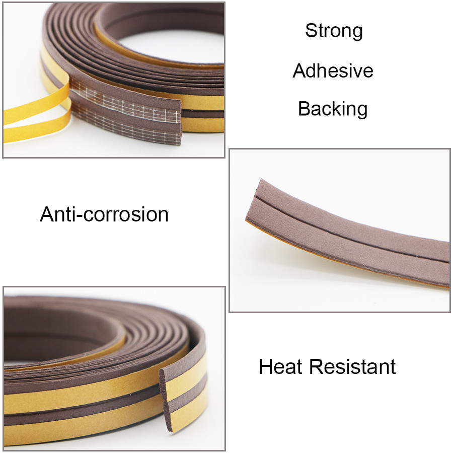 I Shaped Epdm Rubber Seal Strip Shock Absorption Multi Color