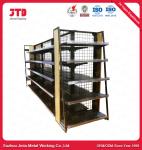 400mm 900mm Gondola Display Shelving OEM Heavy Duty Retail Store