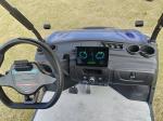 Deep Blue Four Seater Golf Cart Luxurious Comfortable Perfect For Outdoor